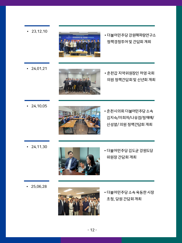 직능위원회 활동내역 13페이지